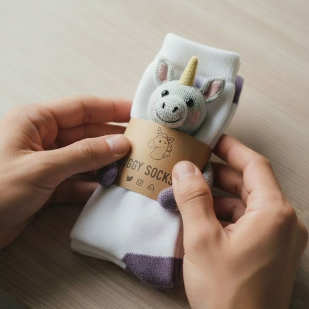 Calcetines HUGGY Unicornio - No vuelvas a tener los pies fríos