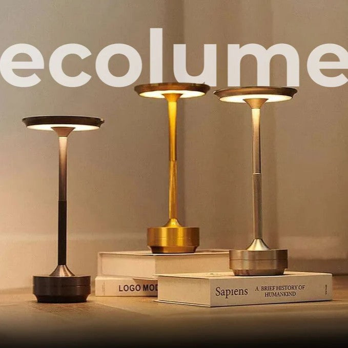 EcoLume - Lámpara de diseño de lujo, diseño redefinido