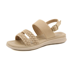Women's Comfy Slip-On Flat Summer Beach Sandals