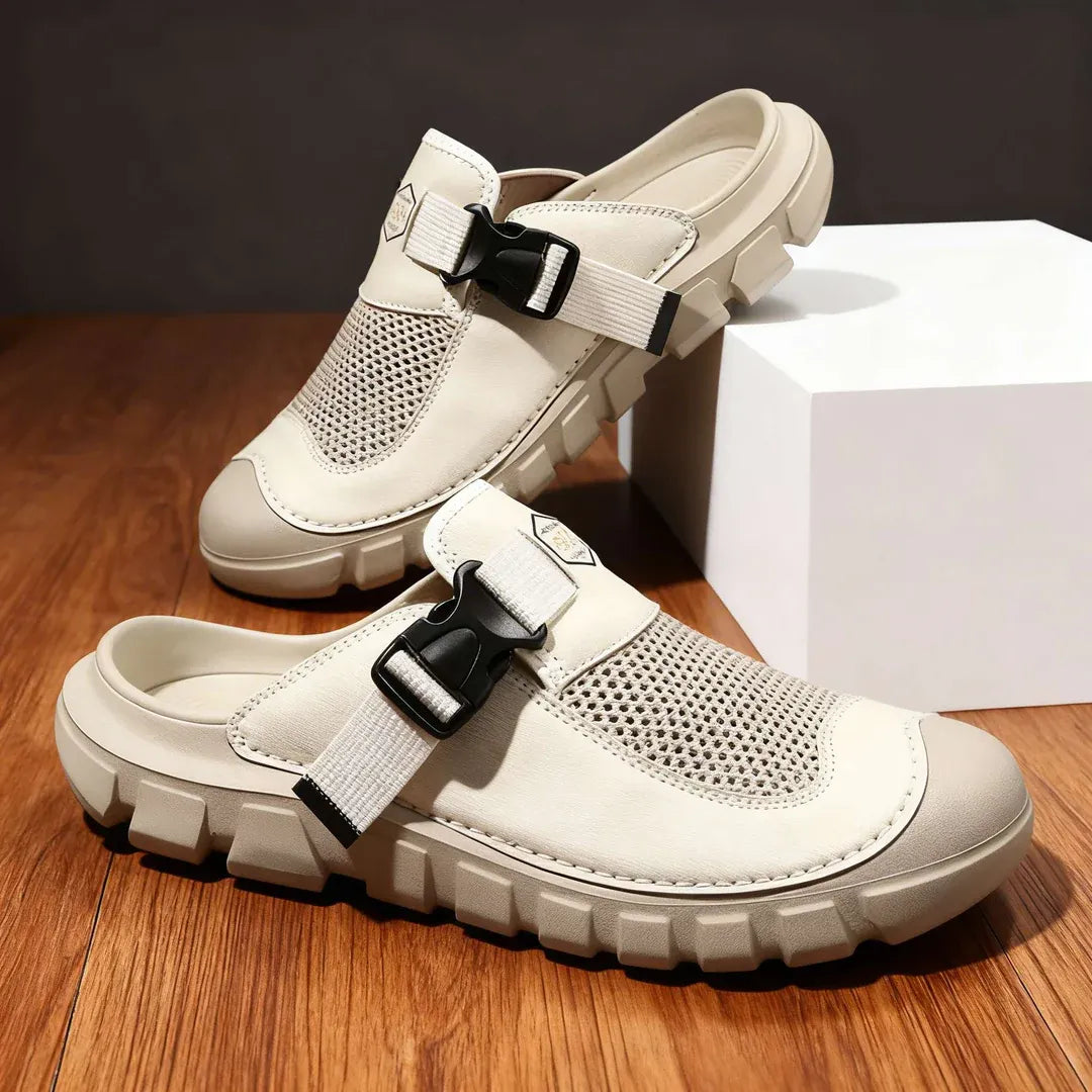 Unisex Trail Grip Buckle Slip-On Slide Clogs