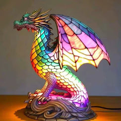 Light Dragon - handmade lamp that makes hearts shine