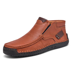 Men's Casual Non-Slip Arch Support Leather Loafers