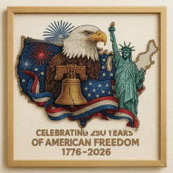 1776-2026 American 250th Anniversary Diamond Art Kit