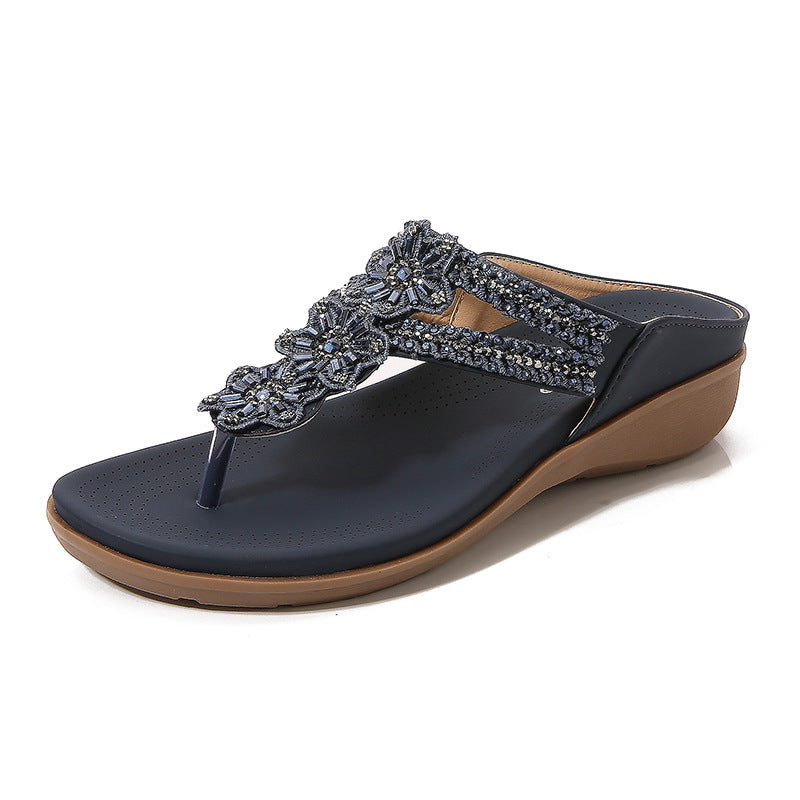 SIKETU Women's Orthopedic Arch Support Flat Sandals