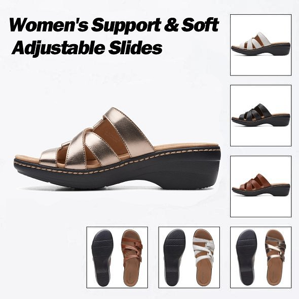 Comfort Massage Soft Bottom Orthopedic Wedge Slides