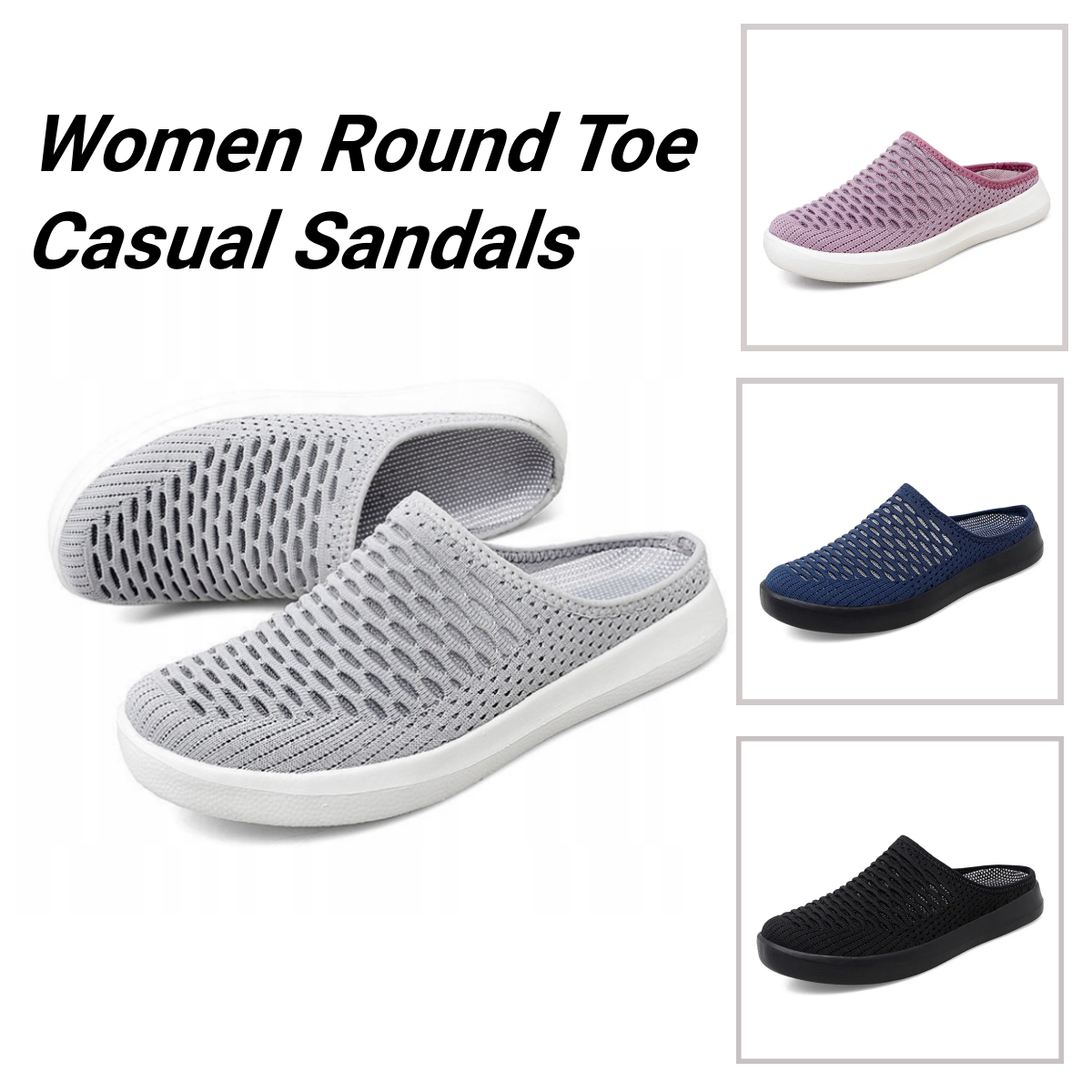 Women's Casual Round Toe Orthopedic Walking Shoes
