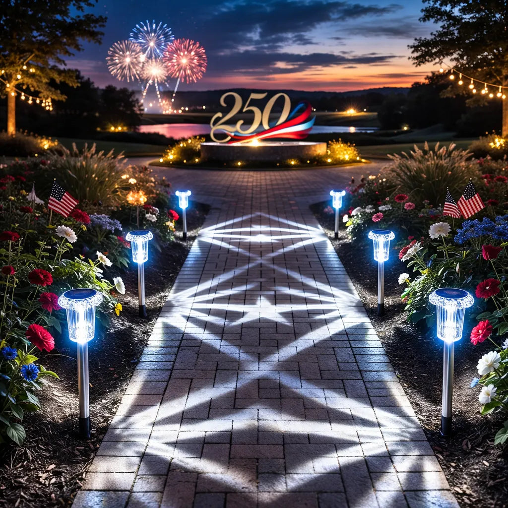 250th Anniversary Starlight Edition Solar Garden lights
