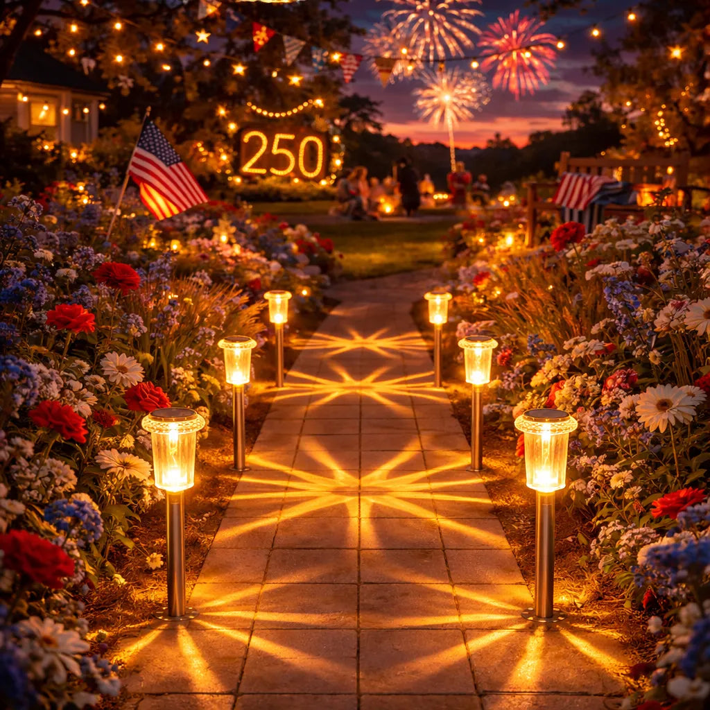 250th Anniversary Starlight Edition Solar Garden lights