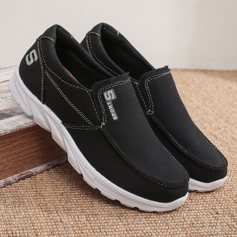MEN'S WIDE-FIT COMFORTABLE ARCH SUPPORT SNEAKERS