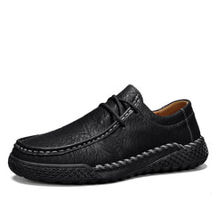 Men's Genuine Leather Slip-On Casual Loafers