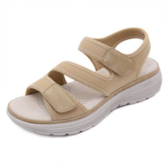 Women's Classic Comfortable Open Toe Wedge Sandals