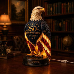 USA 250th Anniversary Patriotic Eagle Light