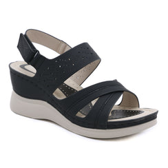 Bequeme orthopädische Sandalen mit Fußgewölbestütze für Damen