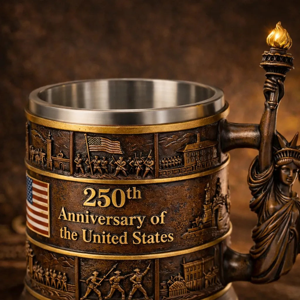 EZTrebdly 250th Anniversary American Heritage Ceramic Mug