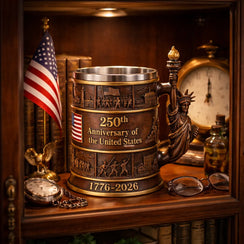 EZTrebdly 250th Anniversary American Heritage Ceramic Mug