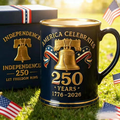EZTrebdly America's 250th Anniversary  Coffee Mug