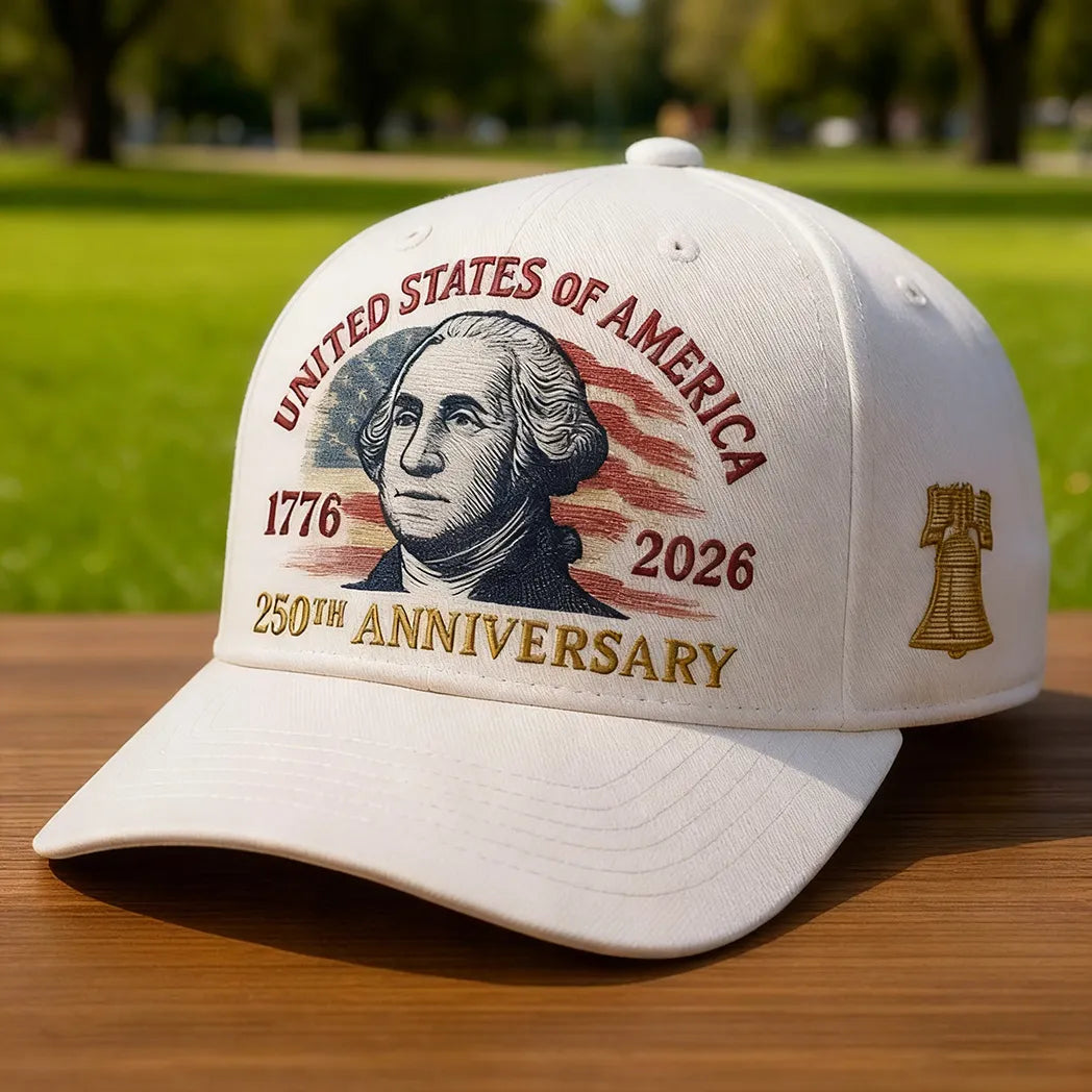 EZTrebdly US 250th Anniversary Patriotic Tribute Cap Heritage Hat