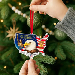 EZTrebdly United States 250th Anniversary Ornament
