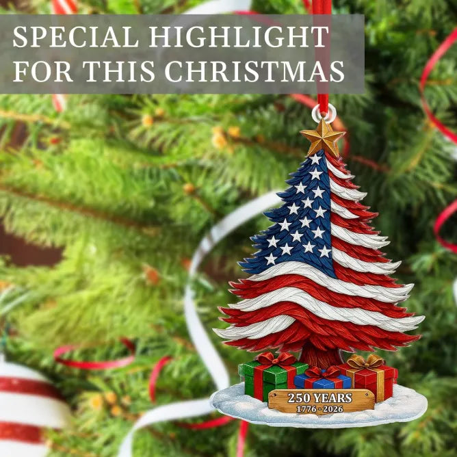EZTrebdly United States 250th Anniversary Ornament