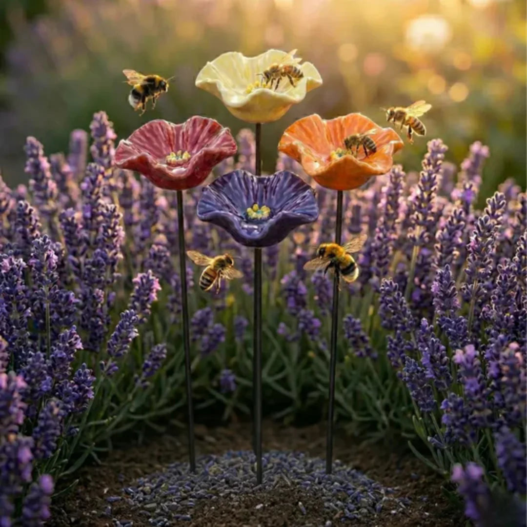 Bee Blossoms ¨C Set of 4