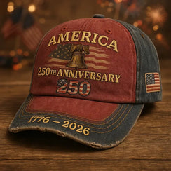LAST DAY Buy 2 Get 1 FREE US 250th Anniversary Red Cap