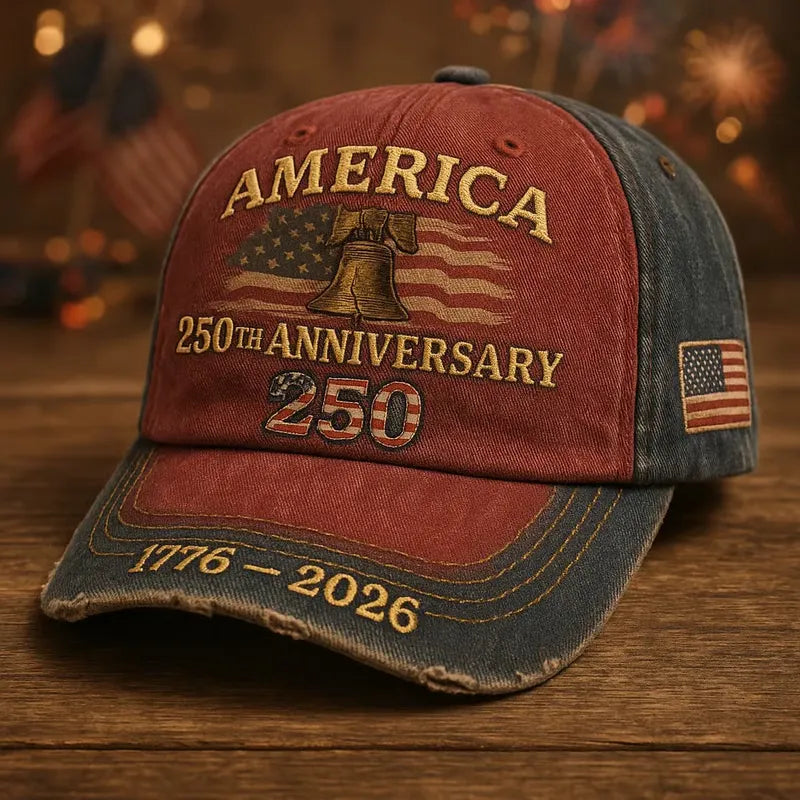 LAST DAY Buy 2 Get 1 FREE US 250th Anniversary Red Cap