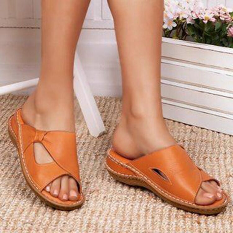 Women's Comfortable Thick Sole Casual Slide Slippers