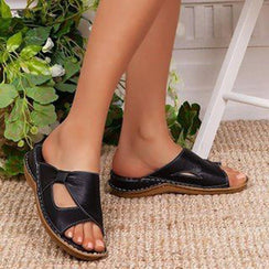 Women's Comfortable Thick Sole Casual Slide Slippers