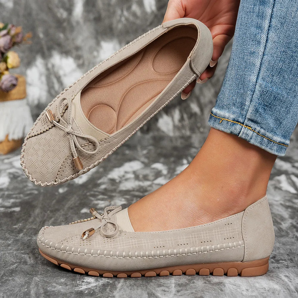 Orthopedic leather shoes, Lightweight, Anti-Slip, Breathable for Women