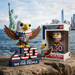 Patriotic USA 250th Anniversary Eagle Collectible