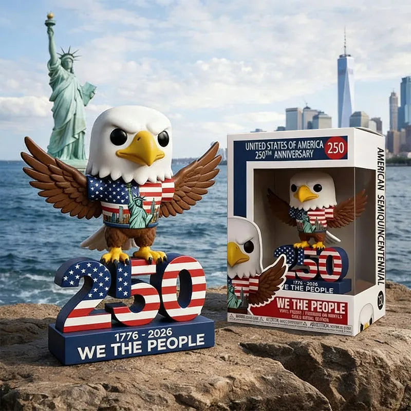 Patriotic USA 250th Anniversary Eagle Collectible