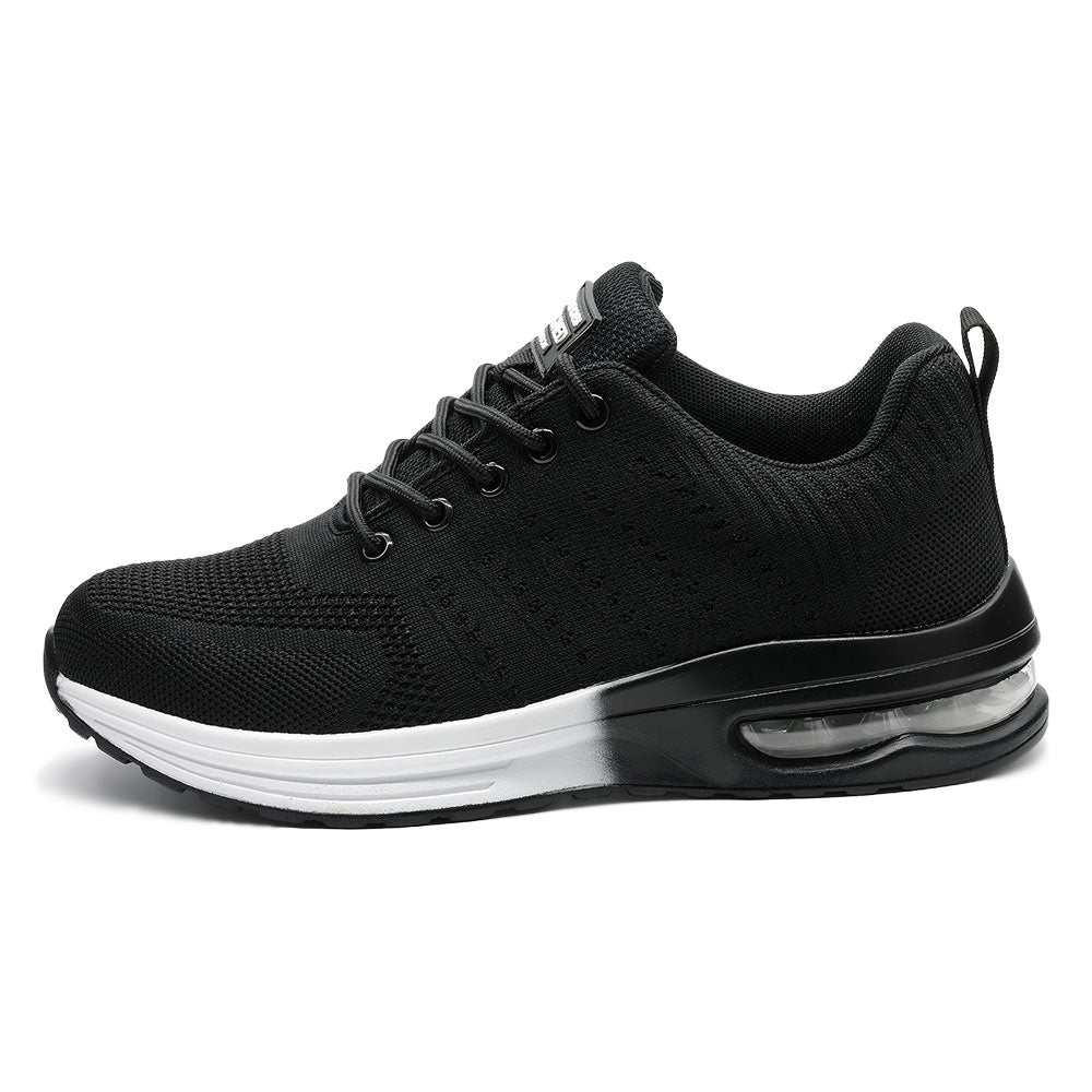 Men's Black Steel Toe Safety Shoes