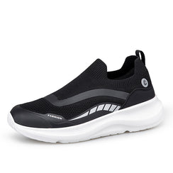 Breathable Mesh Thick-Sole Cushioned Walking Shoes