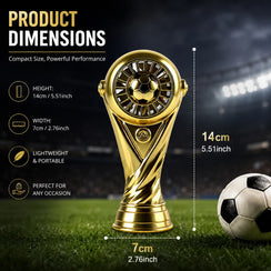 World Cup Handheld Fan Portable Mini Cool Desk Fan