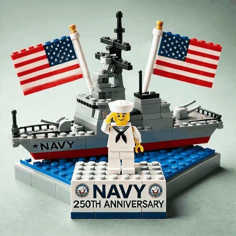 U.S. Military 250th Anniversary Building Block Set