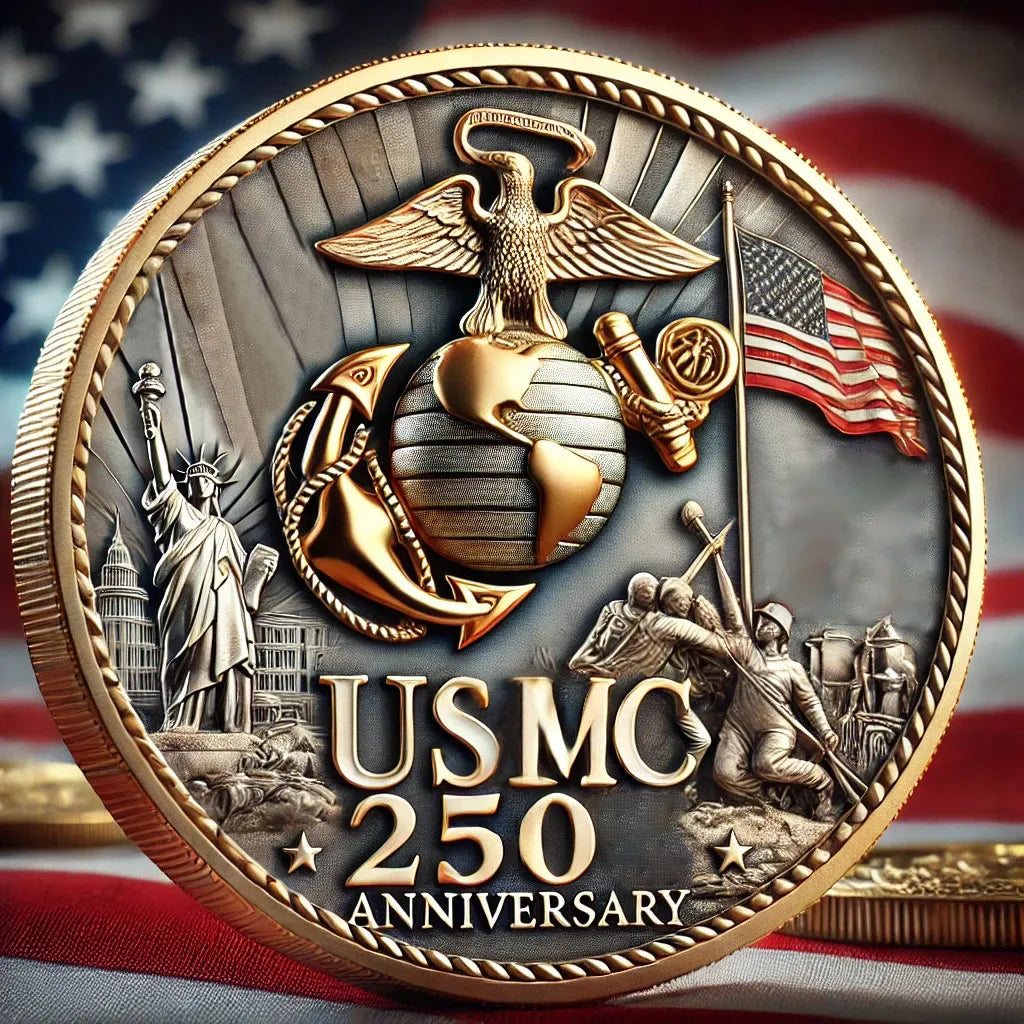 U.S. Military 250th Anniversary Commemorative Coins