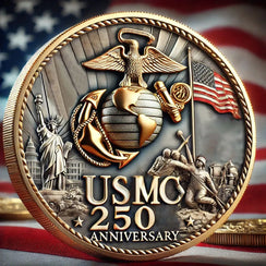 U.S. Military 250th Anniversary Commemorative Coins