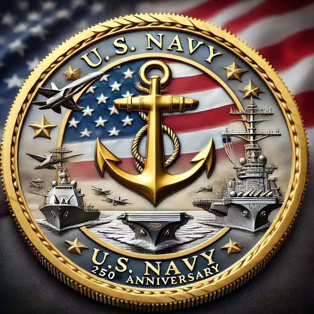 U.S. Military 250th Anniversary Commemorative Coins