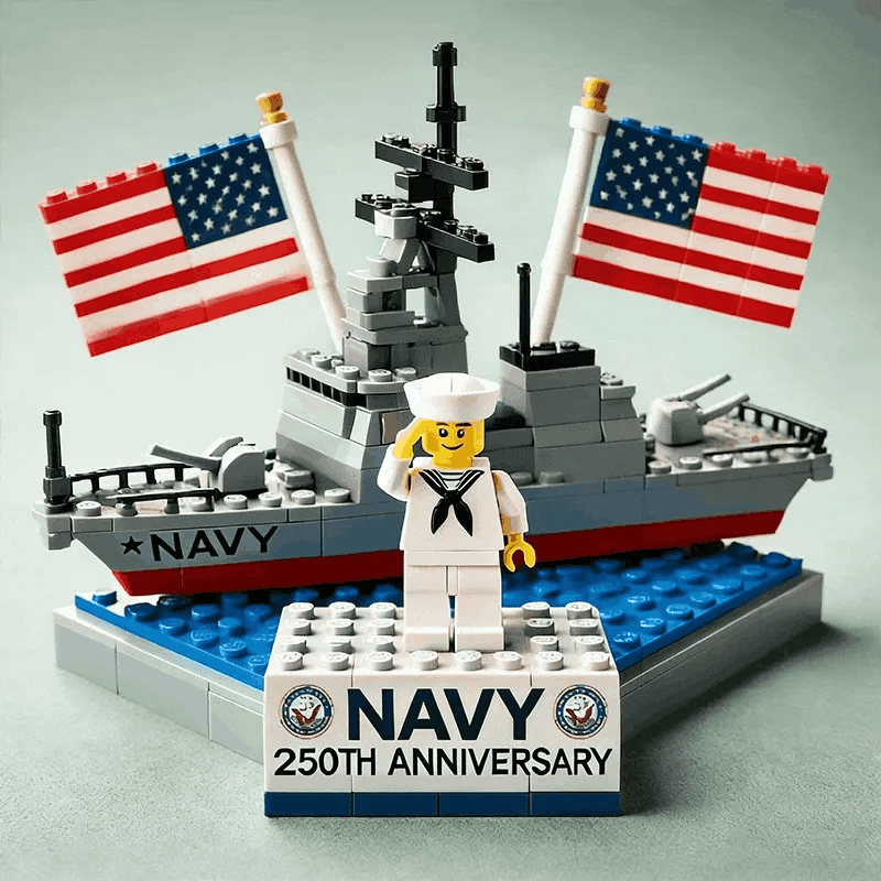 U.S. Military 250th Anniversary Building Block Set