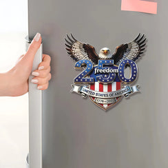 EZTrebdly USA 250th Anniversary Freedom Eagle Collectible Magnet