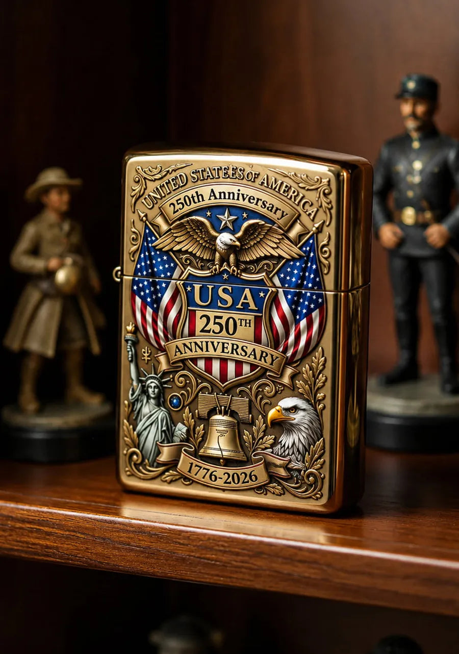 EZTrebdly USA 250th Anniversary Commemorative Lighter