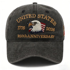 USA 250th Anniversary Patriotic Baseball Cap