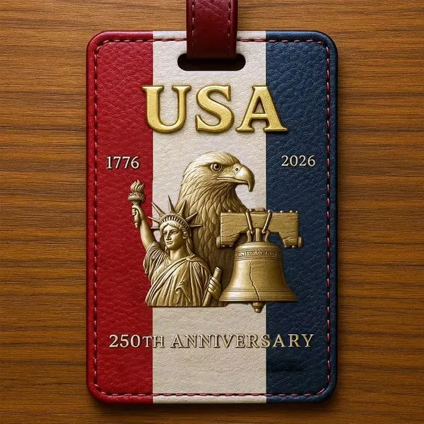 USA 250th Anniversary Travel Passport Holder