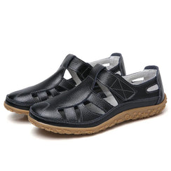 Women's Retro Leather Orthopedic Arch Support Sandals