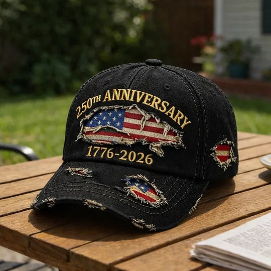 50th Anniversary Printed Casual Hat Commemorative Cap