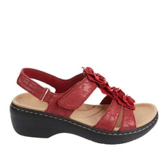 Women's Comfortable Floral Platform Summer Sandals