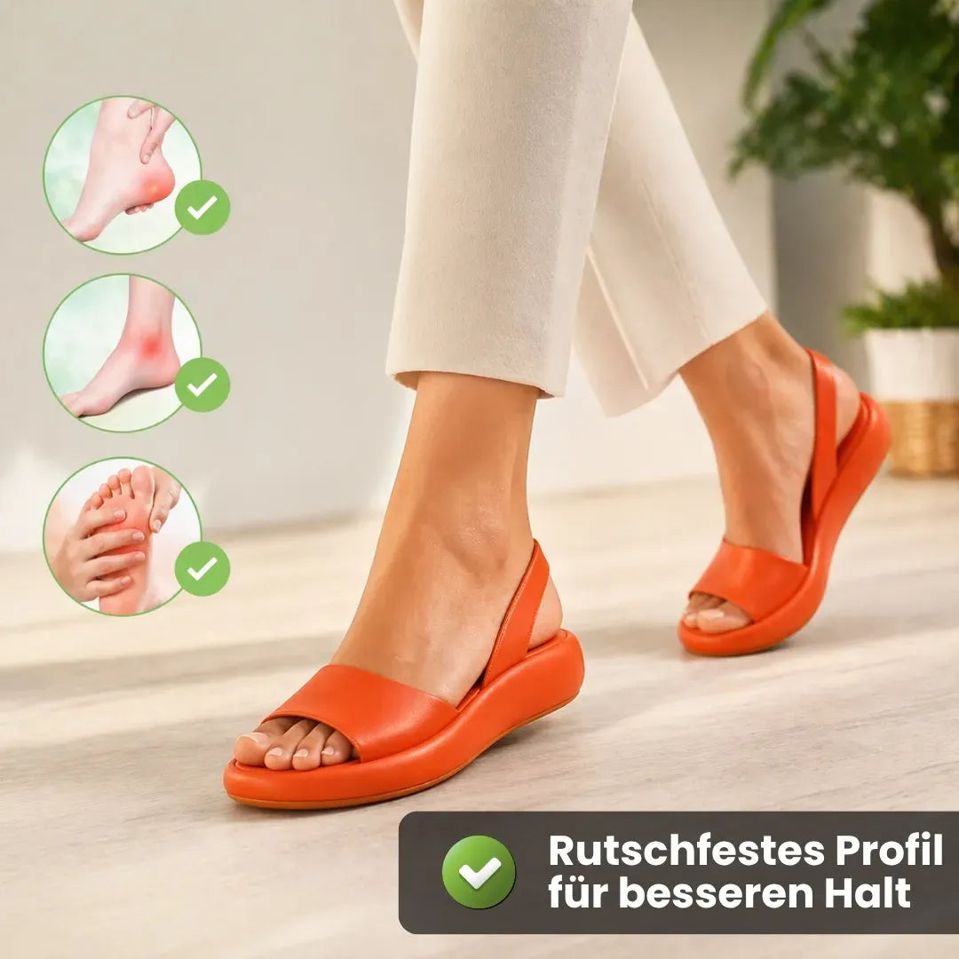 Orthopädische Damen Sandalen – Ergonomische Komfortsandalen mit Rutschfester Sohle