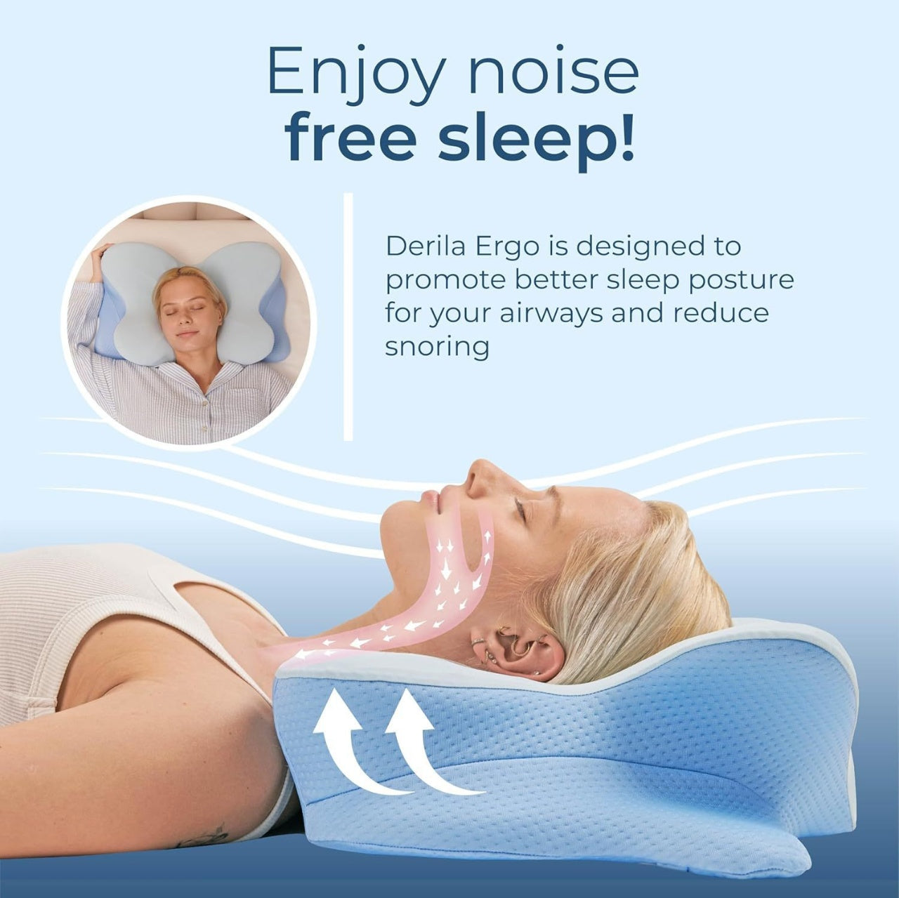 CloudSleeping Ergosupport Pillow