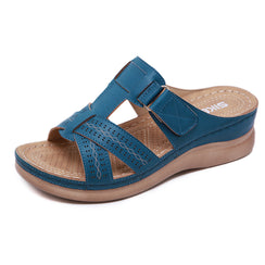 Premium Orthopädische Sandale mit offener Spitze im Vintage-Look