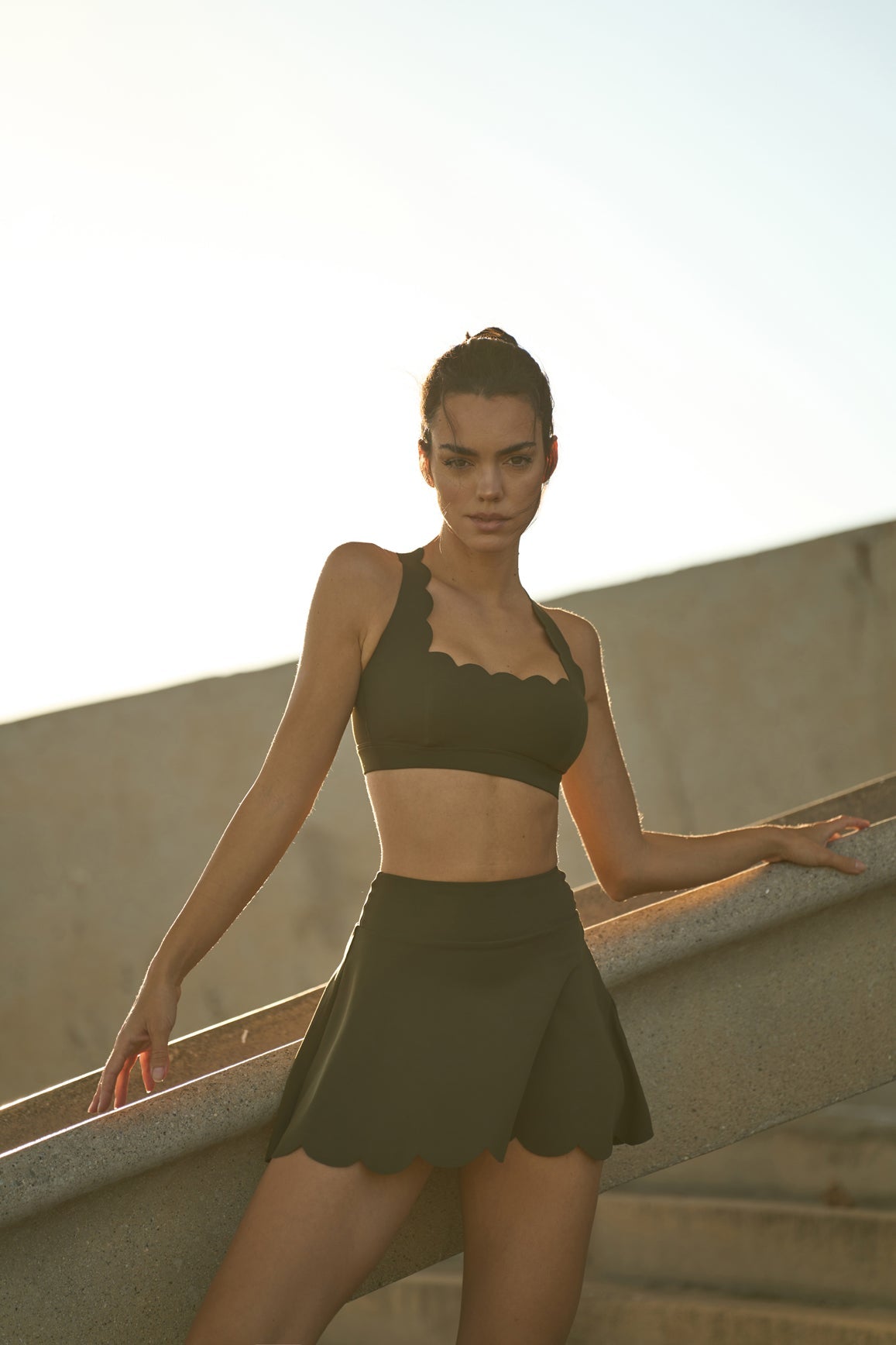 Women's High-Waisted A-Line Tennis Skirt